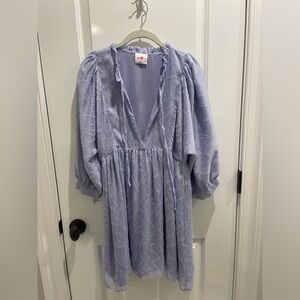 Buddy Love Lavender Mini Dress
